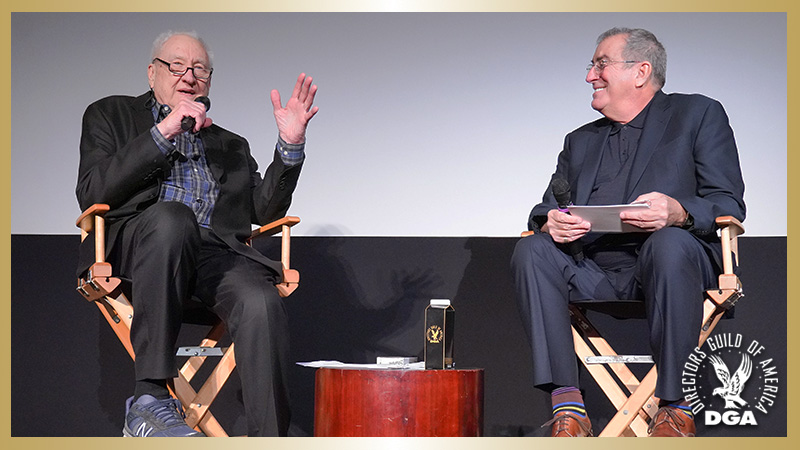 FULL VIDEO: (1:07:43): DGA members and their guests gathered in the Guild’s Los Angeles Theater for the Special Projects Committee event, An Evening with Director Don Mischer, where the ten-time DGA Award-winner engaged in a one-on-one conversation moderated by Director Kenny Ortega (Julie and the Phantoms).