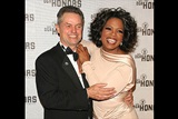 DGA Honoree Jonathan Demme and television personality/presenter Oprah Winfrey.