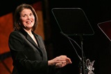 DGA Honoree Sherry Lansing, is touched by the salutation.