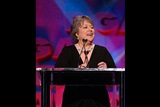 Actress/Director Kathy Bates announces the Dramatic Series Night Award Nominees.