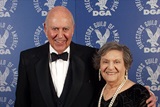 DGA Awards Master of Ceremonies Carl Reiner and wife Estelle.