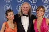 DGA Commercials Nominee Joe Pytka with daughters Ariel and Sasha.