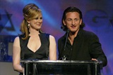 Mystic River's Laura Linney & Sean Penn speak about their director Clint Eastwood.