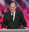 Director Werner Herzog accepts the Documentary Award.