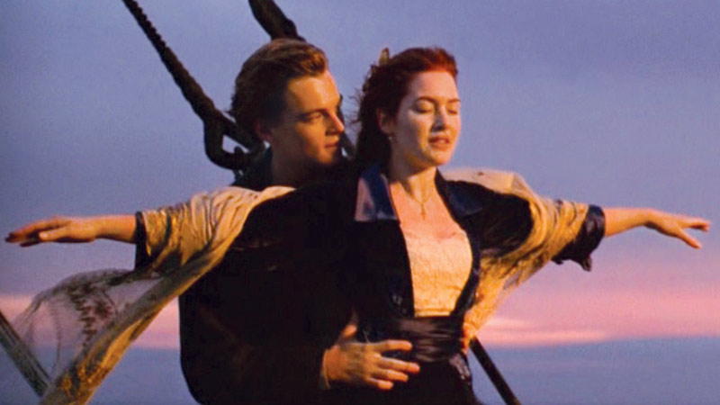 Top 44+ imagen titanic ship scene