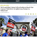 Variety Unions Call for Fair DGA Contract