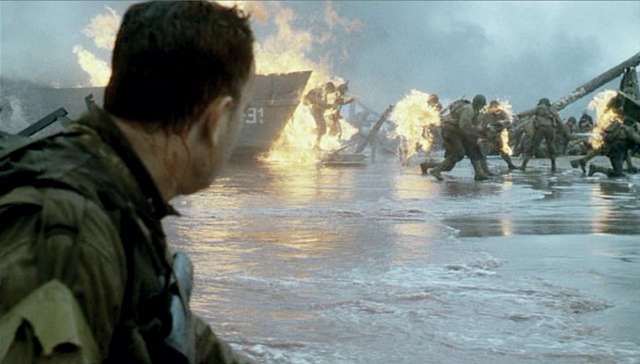 saving private ryan d day scene